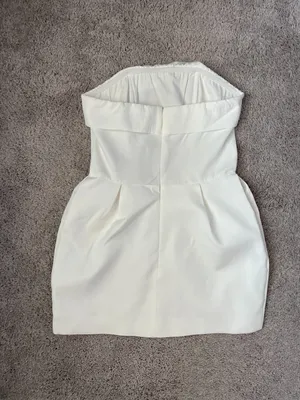 Pretty Little Thing White Mini Dress 4 thumbnail 4