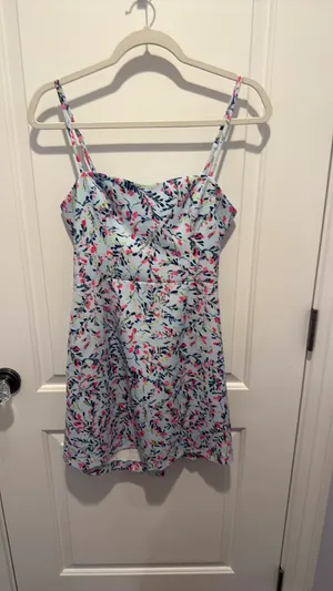 French Connection Floral Mini Dress US 6 thumbnail 2
