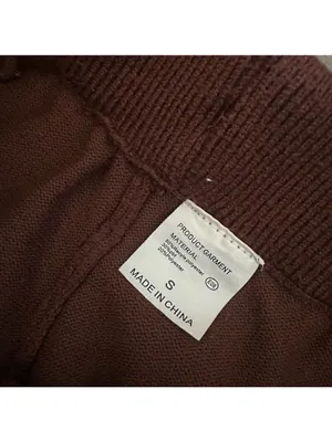 Sweater Set Women's Two Piece Long Sleeve Knit Top Brown thumbnail 13