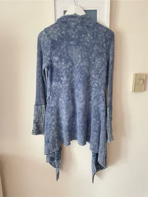 Aratta Silent Journey Stories of Shawl Cardigan Beaded Waterfall Medium thumbnail 8