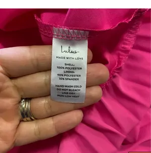 Lulus Hot Pink Tiered Midi Dress thumbnail 7