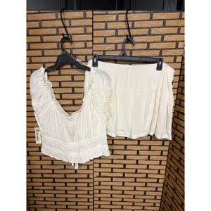No Boundaries Pale Pink Two Piece Skirt‎ Set Size XXL thumbnail 2