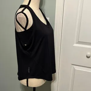 The North Face sports bra and tank double layer‎ women's size medium FlashDry thumbnail 3