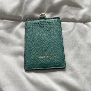 Nanette Lepore‎ Card Case Teal Green ID Holder Credit Card Small Designer thumbnail 6