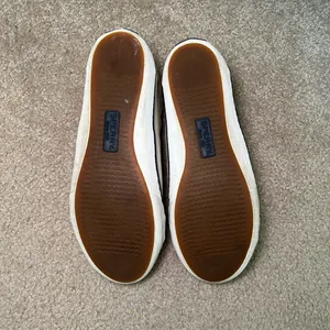 Women’s Sperry No Lace Rope String Sneakers Flats Oatmeal Tan Size 8 thumbnail 7