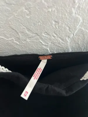 Free People Black Top Tank thumbnail 3