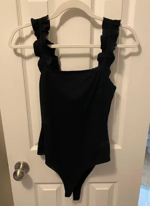 Le lis black bodysuit thumbnail 1