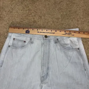 EDWIN DANI capri Barrel ankle Jean‎ light wash cropped size 30 thumbnail 2