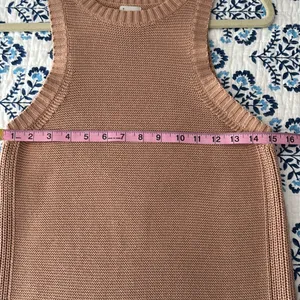 a new day Sleeveless Tan Knit Tank Top thumbnail 6
