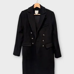 Favorite Daughter The Simon Double Breasted Longline Coat Size Small thumbnail 9