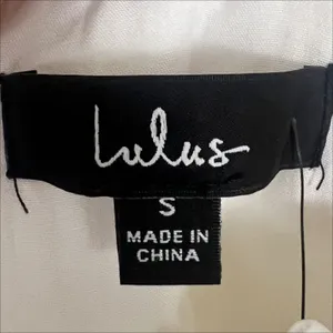 NWT Lulus White Pearl Trim Sleeveless Mini Dress Size Small thumbnail 8