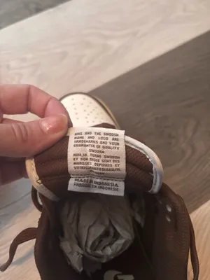 Nike Chocolate Brown and Cream Sneakers thumbnail 10