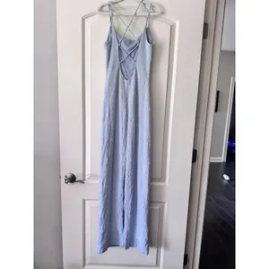 Steppin' Out 90's Y2K long dress Size 9/10 ‎ from 1999 prom , light purple thumbnail 3