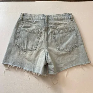 Garage Denim Vintage Cut Off Shorts Size 1/25 Light Wash Distressed Y2K thumbnail 3