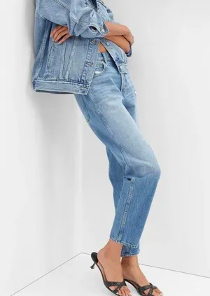 Gap Distressed Mom Jeans thumbnail 1