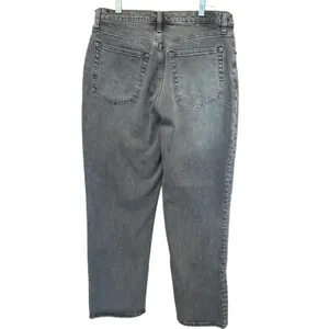 Abercrombie Fitch Ankle Straight Jeans 31/12S Curve Love Ultra‎ High Rise thumbnail 2