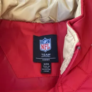San Francisco 49ers Officially Licensed NFL Vest Womens Sz Small thumbnail 6