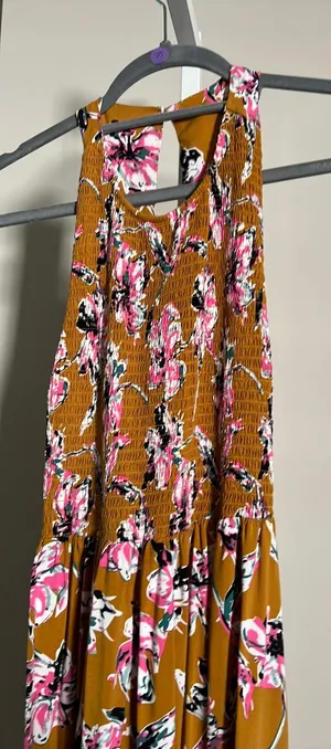 MELLODAY Dress Maxi Floral Sleeveless thumbnail 1