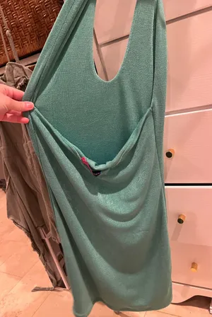 Edikted Green Halter Dress Mini thumbnail 6