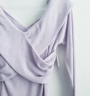 Free People NWT Marley Off The Sholder Long Sleeve Blouse thumbnail 7
