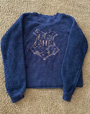 Harry Potter Fleece Pajama Top thumbnail 1