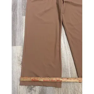 Halara Flex Day Stretch High Waisted Straight Leg Biege Tan Pant Size XL Women thumbnail 7