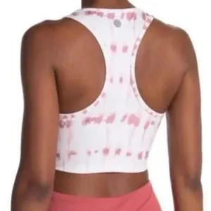 Threads 4 Thought Kady Pink Stripe Washed RacerBack Cropped Tank Size XS thumbnail 4