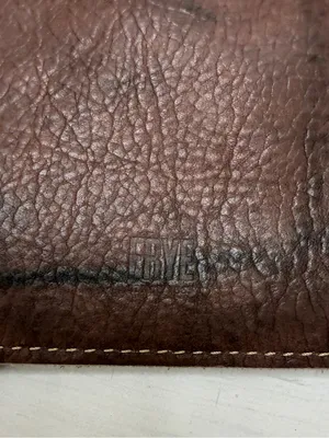 Frye Espresso Brown Pebbled Leather Wristlet Bag thumbnail 3