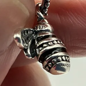 Pandora 398840C01 Sparkling Queen Bee Pendant Sterling Silver CZ Retired thumbnail 12