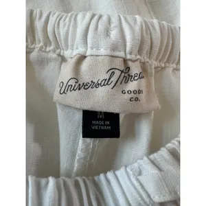 Universal Thread Cottagecore White Midi Bohemian Skirt Size Medium NWT thumbnail 3