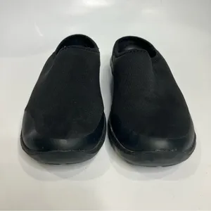 Crocs duet busy day 2.0 Satya mule flat black women’s size 7 casual minimalist‎ thumbnail 3