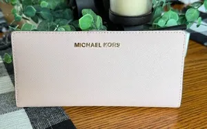 Michael Kors Blush Pink Wallet thumbnail 1