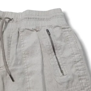 Athleta Pants Size 10 W29"xL26.5" Athleta Cabo Linen Jogger Pants Pull On Pants thumbnail 4