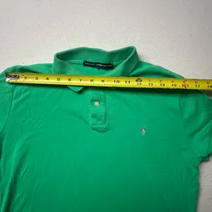 Ralph Lauren Sport Men's Green Polo Shirt Embroidered Logo Size M thumbnail 5