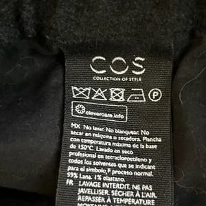 COS Black Pull On Elastic Drawstring Waist‎ Casual Pants Size Small thumbnail 5