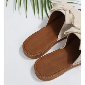 ✨Preppy Flat Slippers✨ Tan Size 8 thumbnail 5