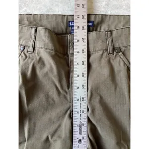5.11 Tactical Series Womens Ripstop Pants Size 14 Regular Olive Brown Cargo TDU thumbnail 4
