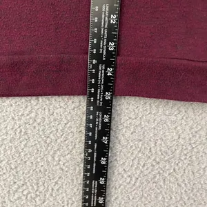 Brandy Melville Robin Hoodie Women OS Maroon Lightweight Pullover‎ thumbnail 7