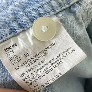 Vintage Woolrich Light Wash Pleated Denim High Rise Mom Jeans Size 10 thumbnail 5
