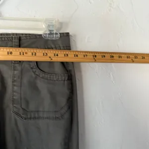 Aeropostale Vintage Y2k Cargo Pants Green Utility Pockets Straight 5/6‎ Low Rise thumbnail 7