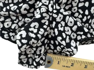 Calvin Klein Black & White Leopard Print Cami Short Pajama Set xl thumbnail 3