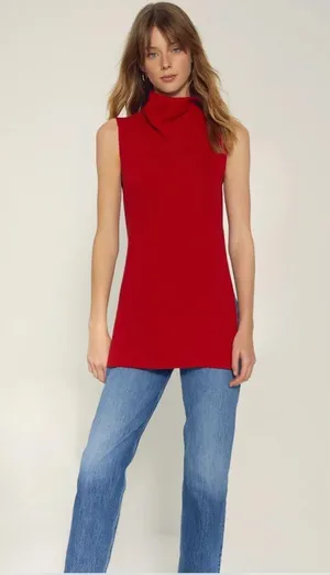 Aritzia Wilfred Durandal Sleeveless Funnel-neck Sweater thumbnail 3