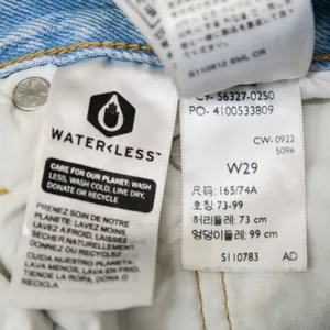 Levi’s High Waisted Light Wash 501 Denim Shorts thumbnail 6