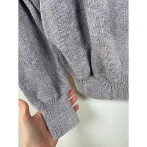 Prana Auberon Cowl‎ Neck Sweater Womens Small Grey Purple Long Sleeve Pullover thumbnail 4
