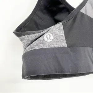 Lululemon‎ Speed Up High Support Sports Bra Women's 4 Gray Running Training thumbnail 6
