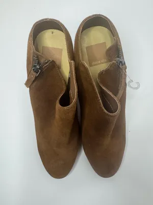 Dolce Vita Brown Suede Side Zip Ankle Boots Womens Size 8.5 thumbnail 3