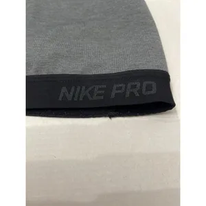 Nike Pro Dri-Fit Sports Bra Size L Gray/Black thumbnail 2