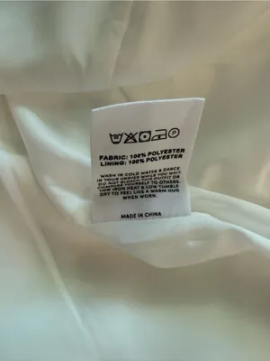 NWT Peppermayo Girl Crush Bow Mini Dress in White, Size 4 thumbnail 6