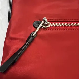 DKNY Gia Red with Black Strap Nylon Crossbody bag thumbnail 9