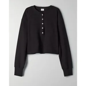 ✨Aritzia Wilfred Free Mavis Black Sz XS T-Shirt✨ thumbnail 2